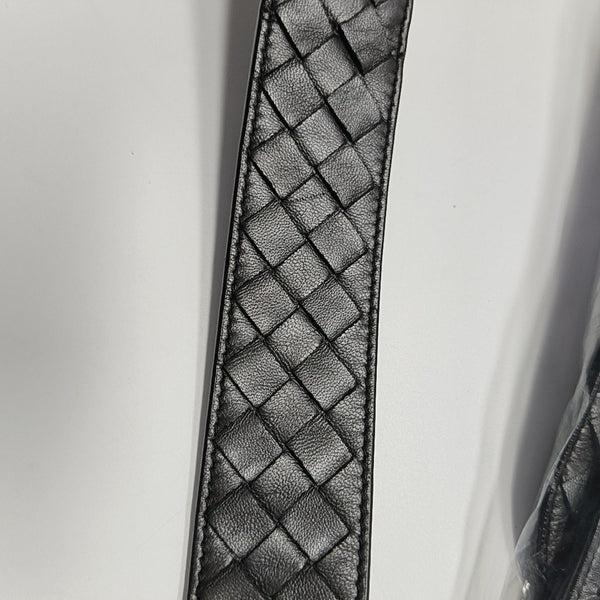 Lambskin Shoulder Bag Gray