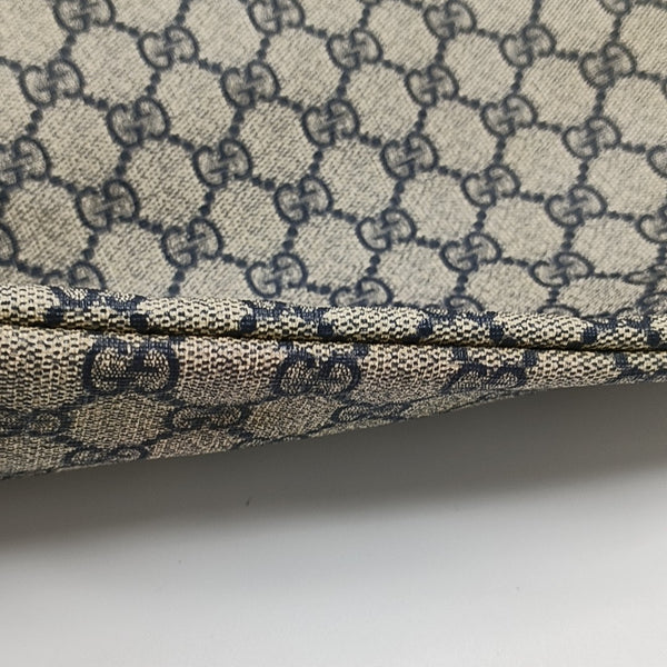 Monogram Coated Canvas Shoulder Bag Blue