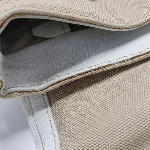 Canvas Shoulder Bag Brown