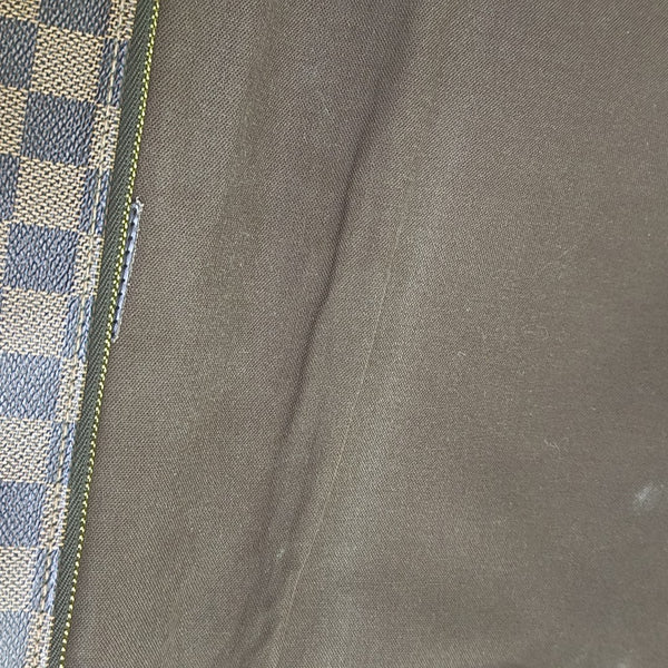 BROOKLYN MM Damier Ebene Coated Canvas Brown