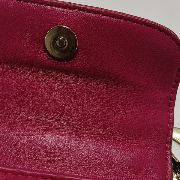 Cannage Lambskin Red