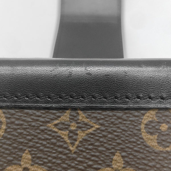 PETITE MALLE Monogram Coated Canvas Brown