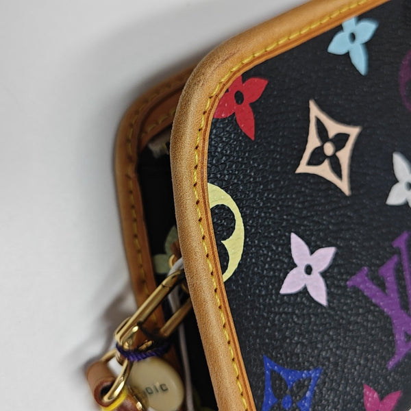 LV × TM SHIRLEY Monogram Coated Canvas Black