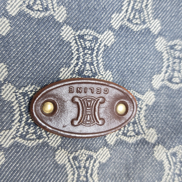Canvas Shoulder Bag Blue