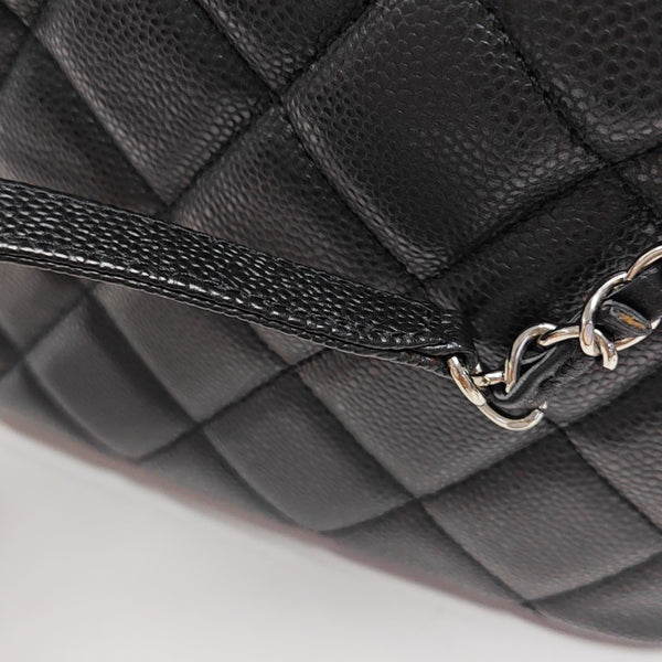 CC TIMELESS SOFT Quilted Grained Calfskin Black
