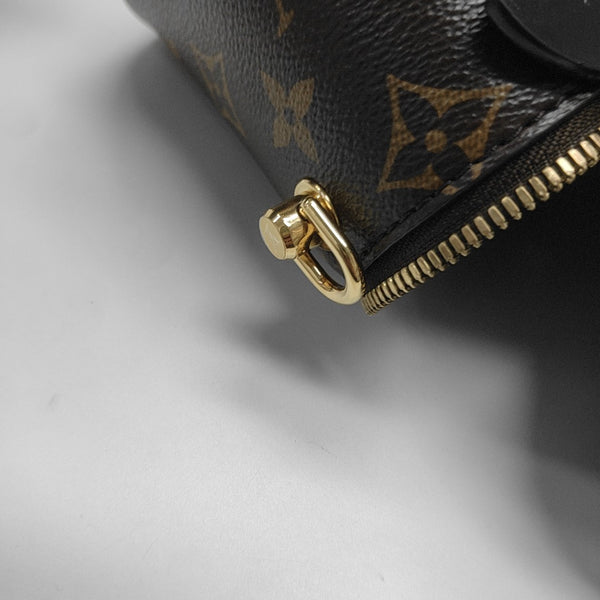 NICE Mini Monogram Coated Canvas Brown