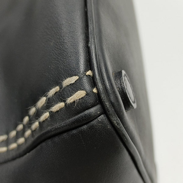 Galleria Medium Quilted Calfskin Black
