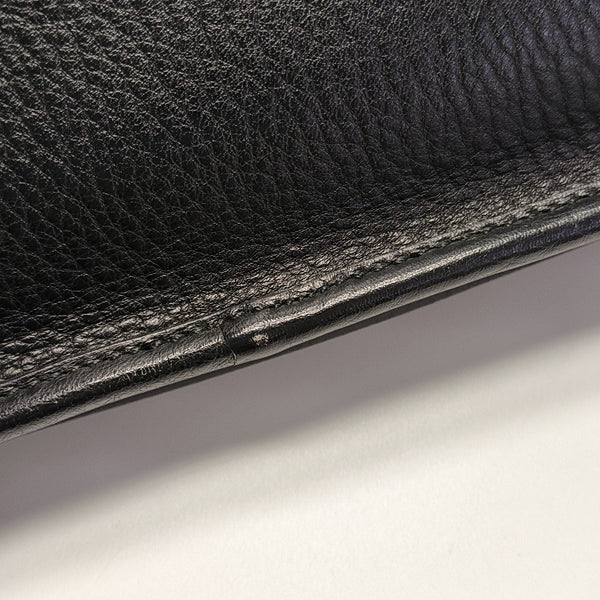 Calfskin Shoulder Bag Black