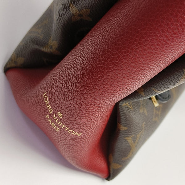 SURENE MM Monogram Coated Canvas Brown