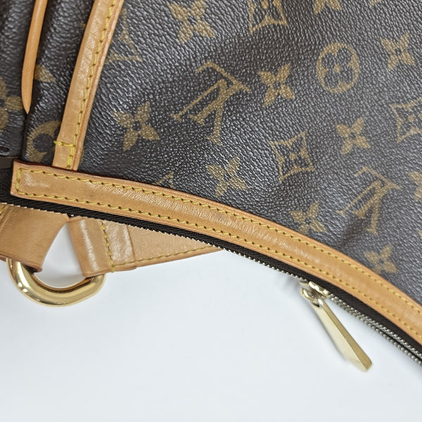 TULUM PM Monogram Coated Canvas Brown