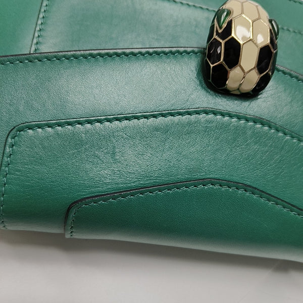 SERPENTI FOREVER Small Calfskin Green