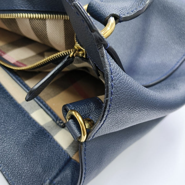 Buckle Calfskin Blue