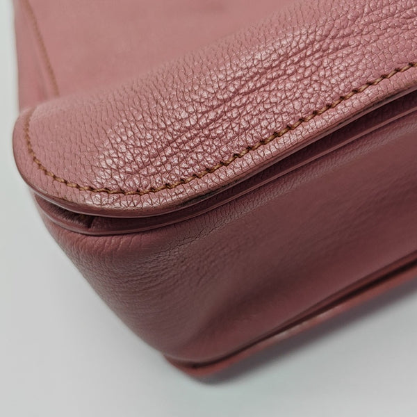 Calfskin Tote Bag Pink