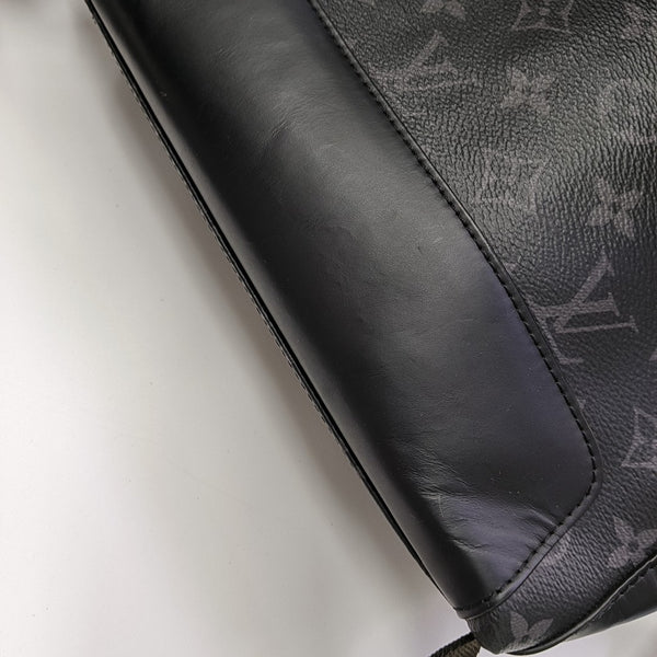 VOYAGER PM Monogram Coated Canvas Black