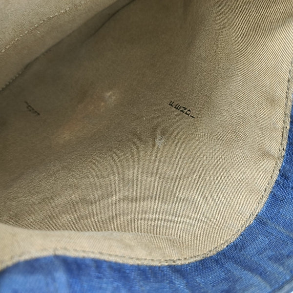 Vintage Canvas Bag Canvas Blue