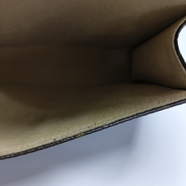 FLORENTINE Monogram Coated Canvas Brown