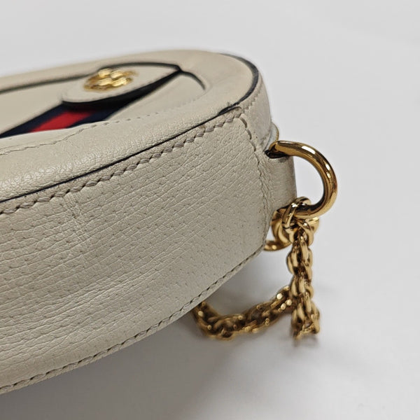 Ophidia Mini Calfskin White