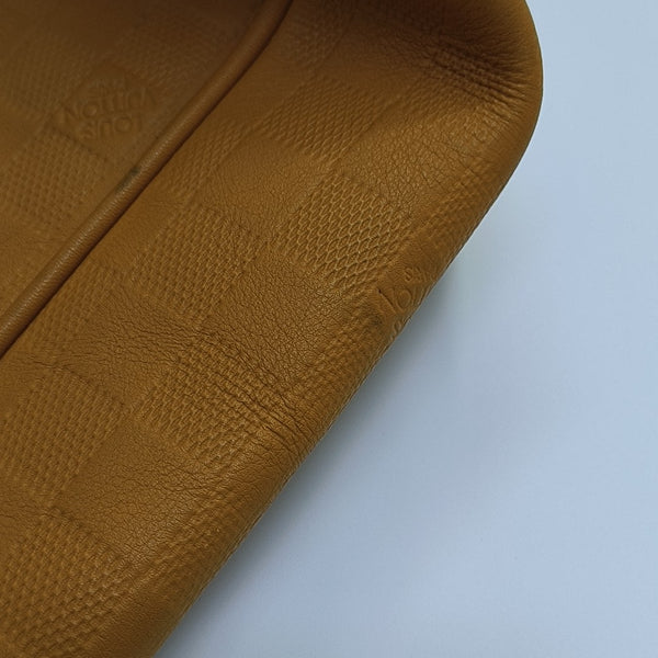 TADAO PM Damier Calfskin Yellow