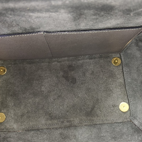 BELT Mini Calfskin Gray