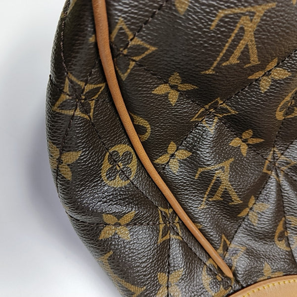 ETOILE CITY GM Monogram Coated Canvas Brown