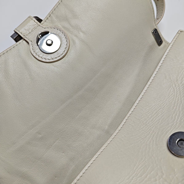 Crush Small Calfskin Beige