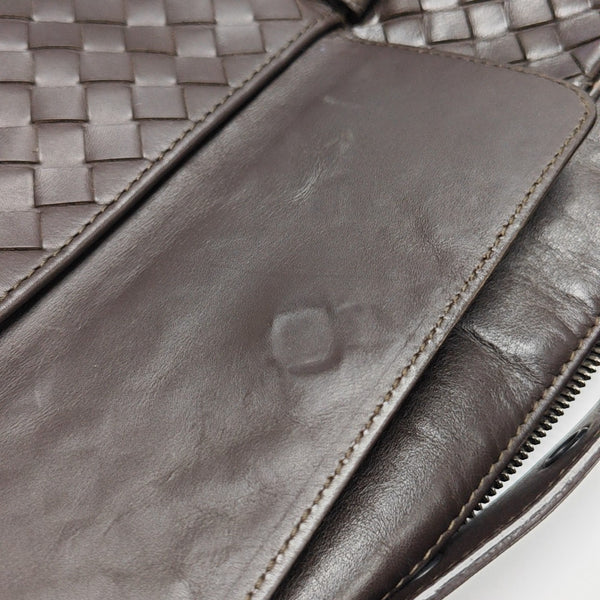 Calfskin Shoulder Bag Brown