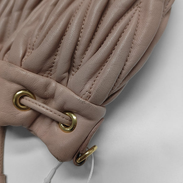 Matelassé Quilted Lambskin Pink
