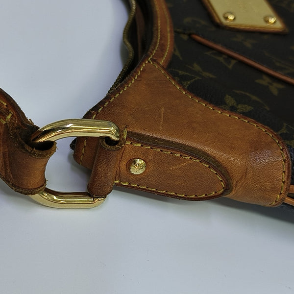 VINTAGE THAMES GM Monogram Coated Canvas Brown
