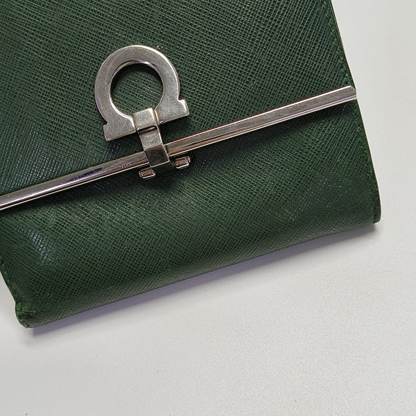 Gancio Calfskin Green
