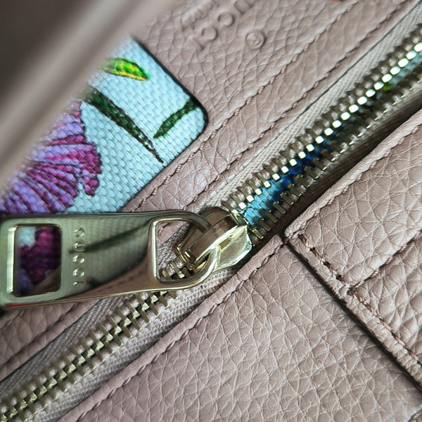 Bamboo 1947 Medium Calfskin Pink