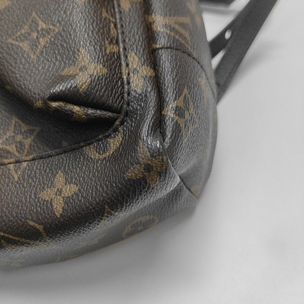 PALM SPRINGS PM Monogram Coated Canvas Brown