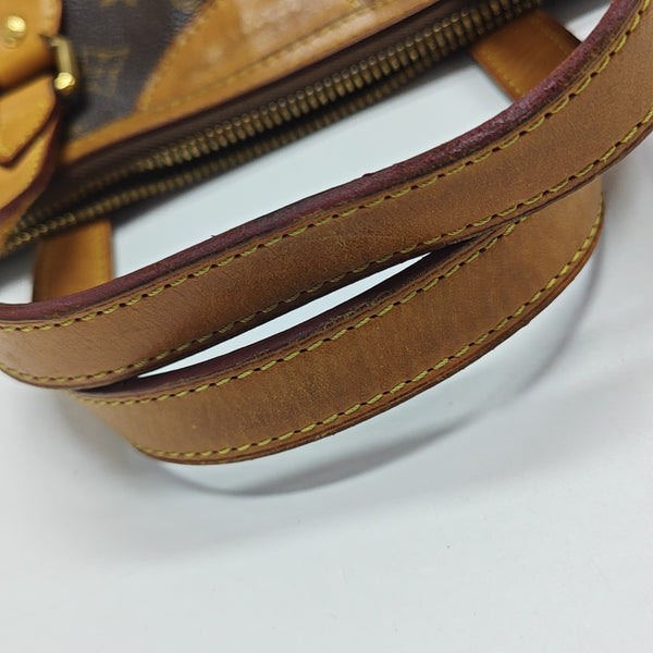 PALERMO PM Monogram Coated Canvas Brown