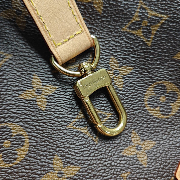 SPEEDY 25 Monogram Coated Canvas Brown
