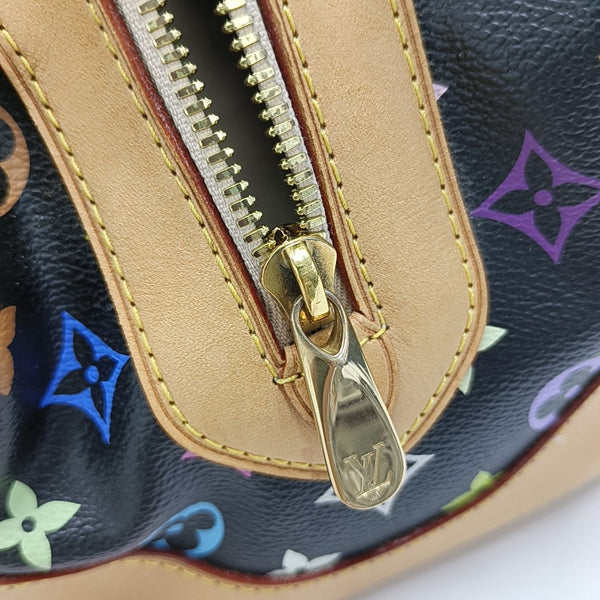 LV × TM CLAUDIA Monogram Coated Canvas Black