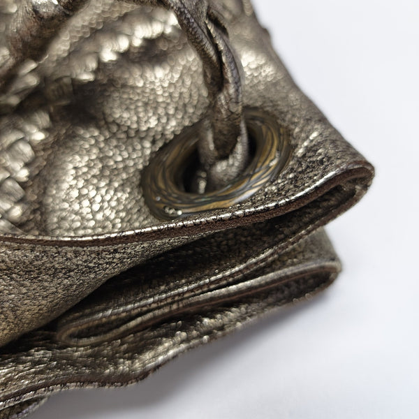 Calfskin Tote Bag Gold