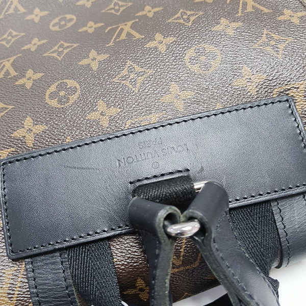 CHRISTOPHER PM Monogram Coated Canvas Brown