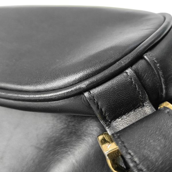 Calfskin Backpack Black