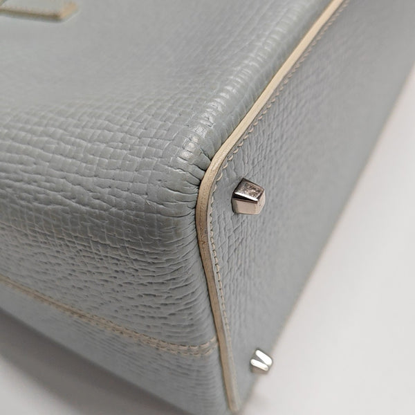 Calfskin Tote Bag Blue