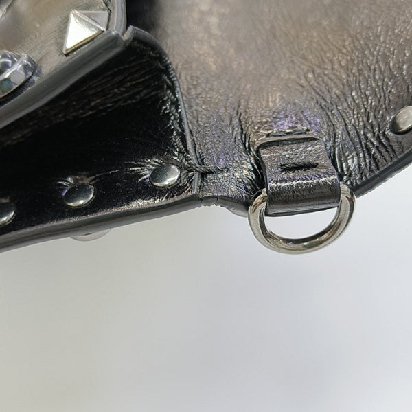 Calfskin Shoulder Bag Brown