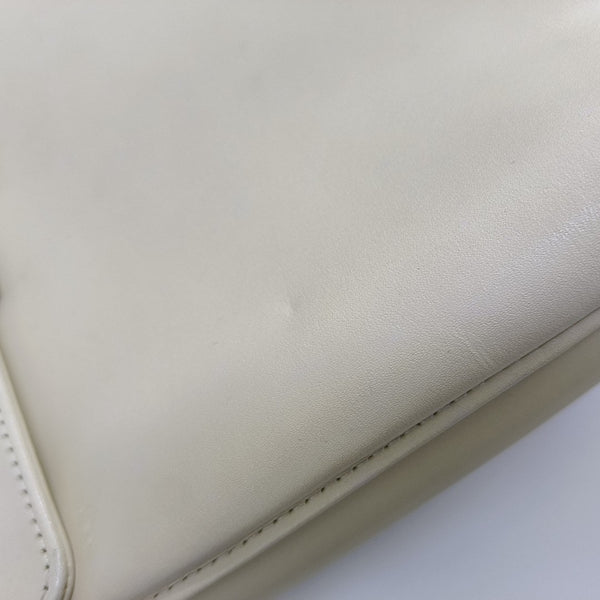 Calfskin Top Handle Bag Beige
