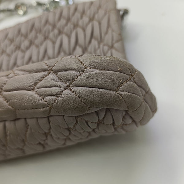 Crystal Quilted Lambskin Pink