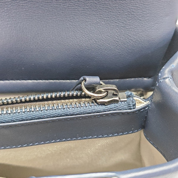 PORTOBELLO Quilted Calfskin Blue