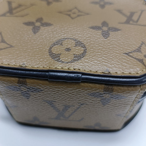 BOITE CHAPEAU Mini Monogram Coated Canvas Brown