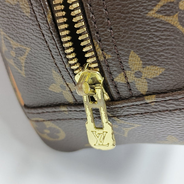 DEAUVILLE Monogram Coated Canvas Brown