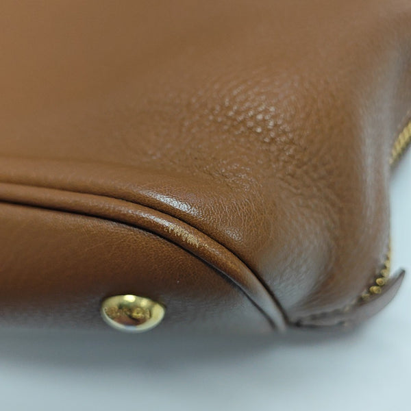 Calfskin Tote Bag Brown