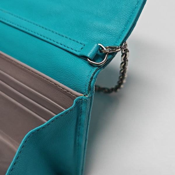Miss Dior Cannage Calfskin Green