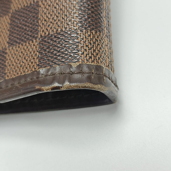 NEVERFULL GM Damier Ebene Coated Canvas Brown