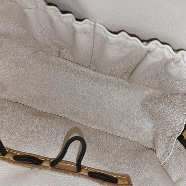 SPONTINI Monogram Coated Canvas Brown
