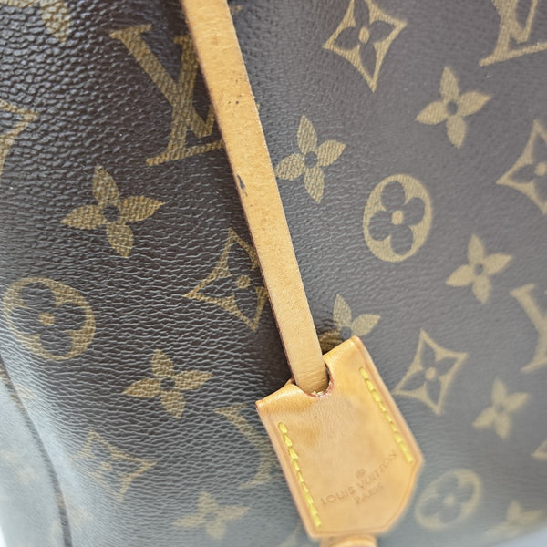 MONTAIGNE Monogram Coated Canvas Brown