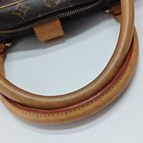 MANHATTAN GM Monogram Coated Canvas Brown